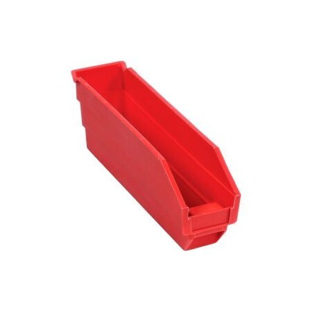 Quantum Storage Systems Nesting Storage Shelf Bin, Red, 24 PK QSB100RD